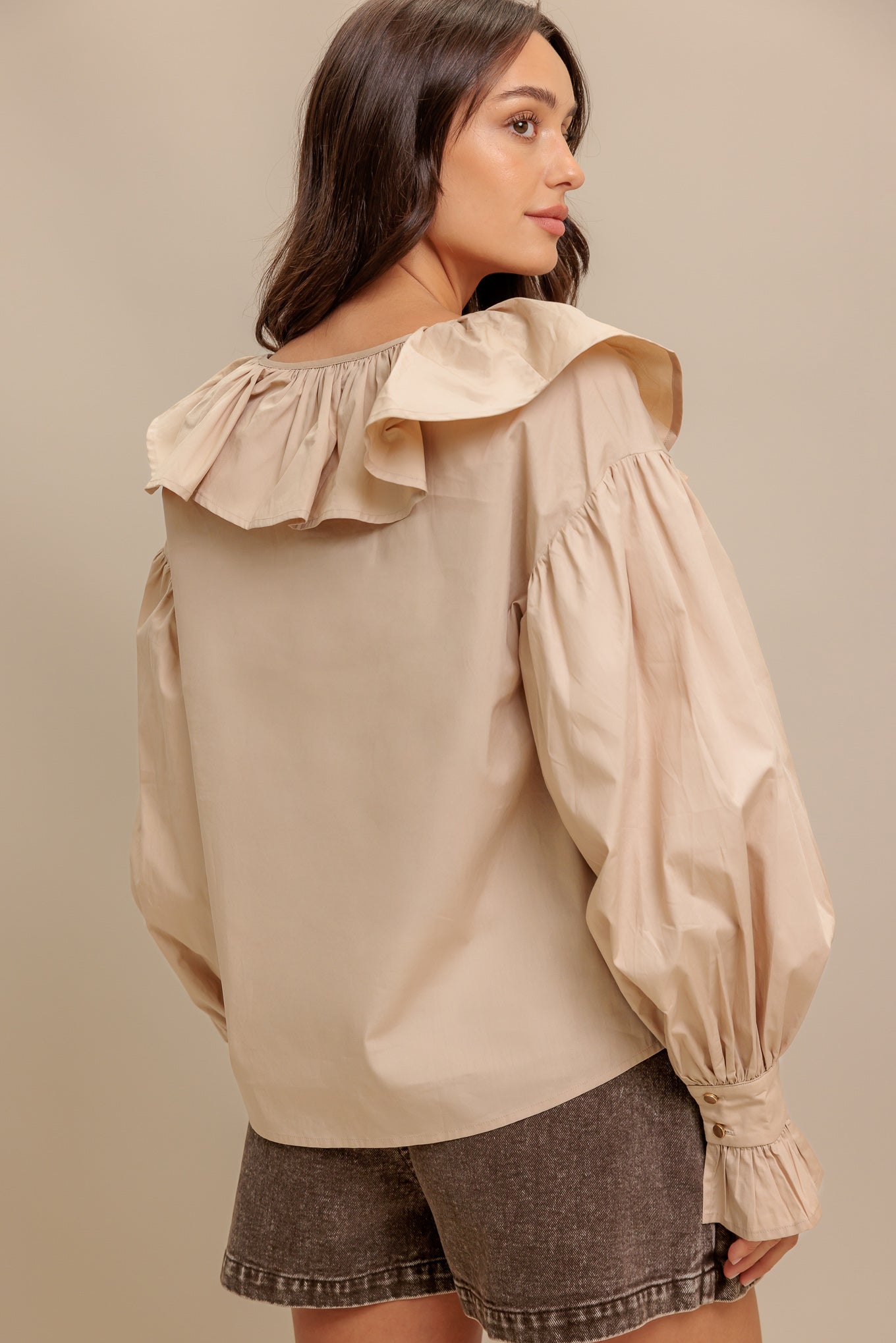 COUTURE CODE WOVEN TOP Flying Tomato